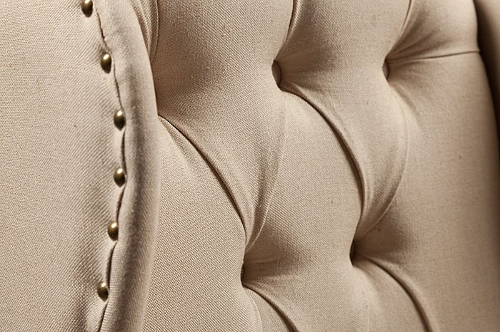 Барный стул Maison Barstool Кремовый Лен - купить Барные стулья по цене 50000.0