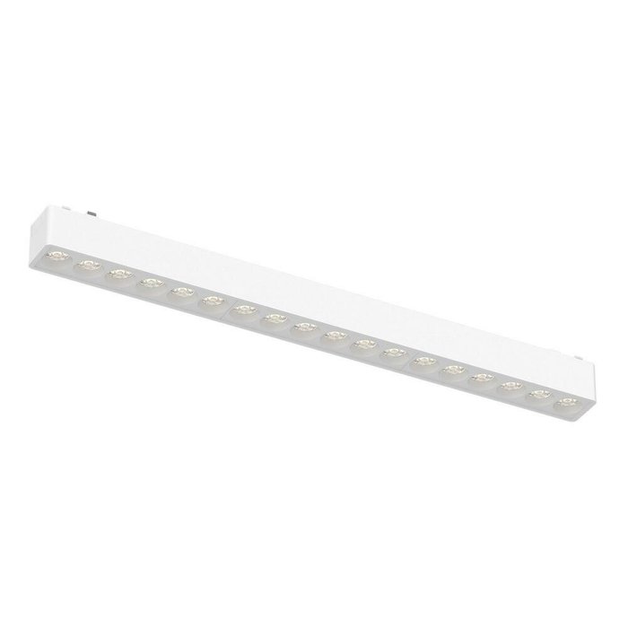 Магнитный трековый светильник Белый LED 1*18W 4000K 1 560Lm Ra&gt;90 36° IP20 L338xW26xH24 48V SKYFLAT
