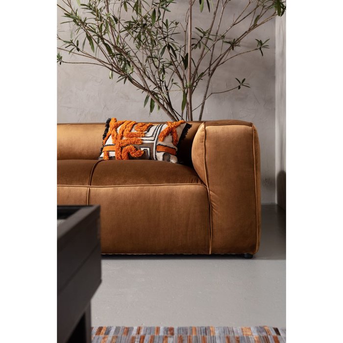 Диван Cubetto коричневого цвета - лучшие Прямые диваны в INMYROOM