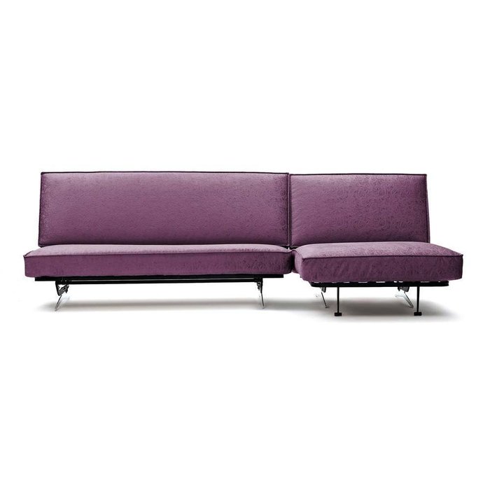 Угловой диван-кровать Арни Letizia фиолетового цвета