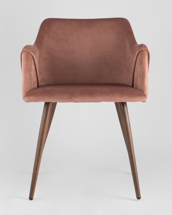 Стул Монарх розового цвета - лучшие Обеденные стулья в INMYROOM