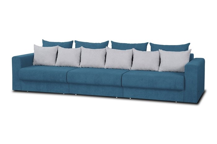 Диван-кровать Модена синего цвета
