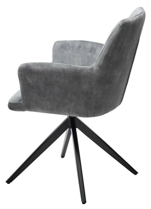 Офисный стул вращающийся Dante серого цвета - купить Офисные кресла по цене 10300.0