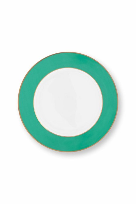 Набор из 2-х тарелок Chique Gold-Green, D23 см - купить Тарелки по цене 4609.0