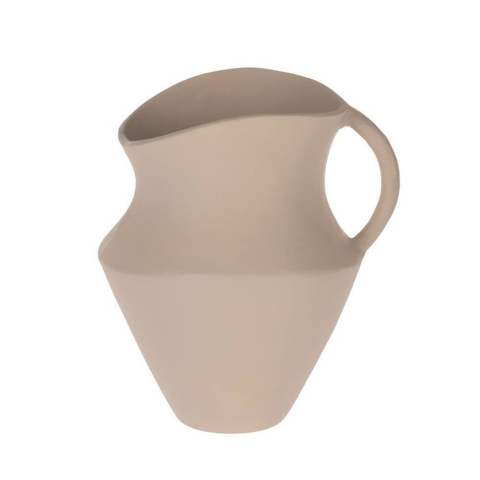 Ваза для декора Cantilan светло-бежевого цвета Ваза для декора Cantilan светло-бежевого цвета