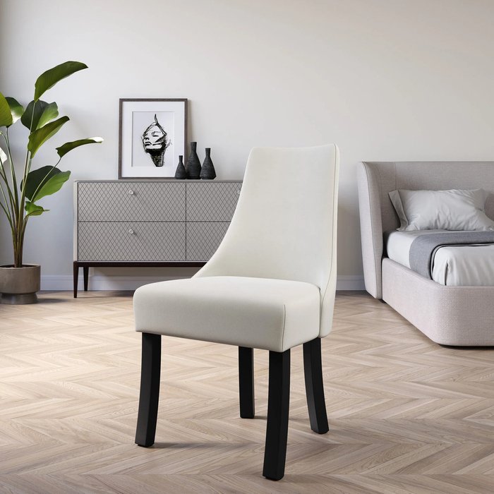 Стул Грант белого цвета - купить Обеденные стулья по цене 8990.0