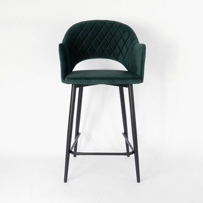 Барный стул Белладжио Нью темно-зеленого цвета - купить Барные стулья по цене 16500.0