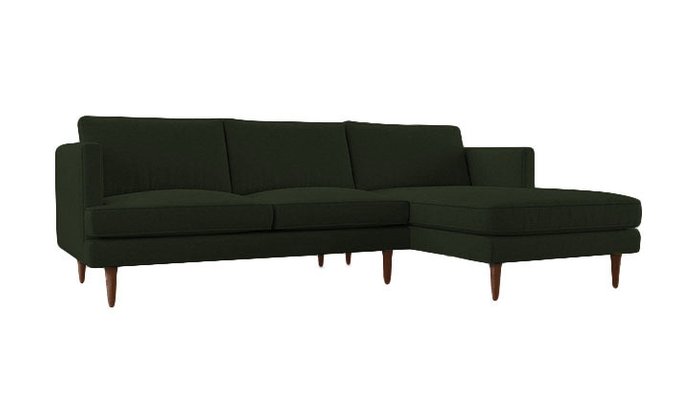Диван Tofane Sectional темно-зеленого цвета - купить Угловые диваны по цене 128945.0