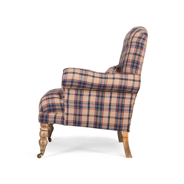 Кресло Hampton коричневого цвета - купить Интерьерные кресла по цене 40500.0