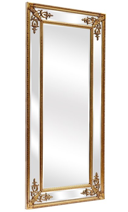 Напольное зеркало в раме Roberto Gold - купить Напольные зеркала по цене 58500.0