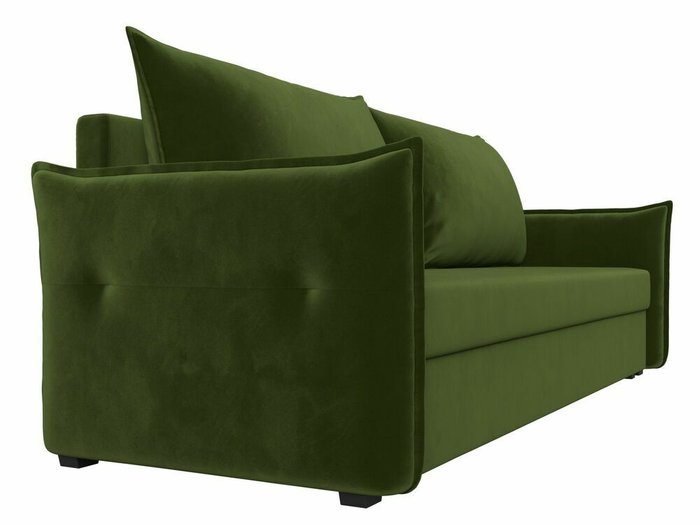 Диван-кровать Лига 004 зеленого цвета - лучшие Прямые диваны в INMYROOM