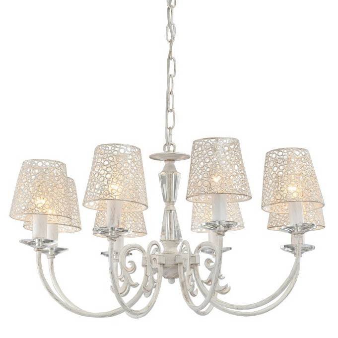 Подвесная люстра ARTE LAMP с белыми абажурами