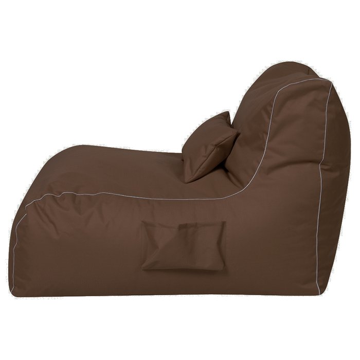 Кресло-лежак Оскар коричневого цвета - купить Бескаркасная мебель по цене 6190.0