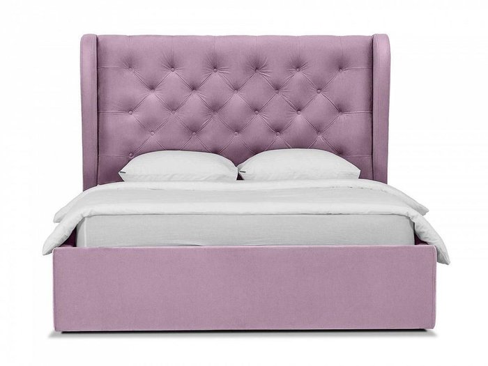 Кровать Jazz лилового цвета 160х200 с подъемным механизмом