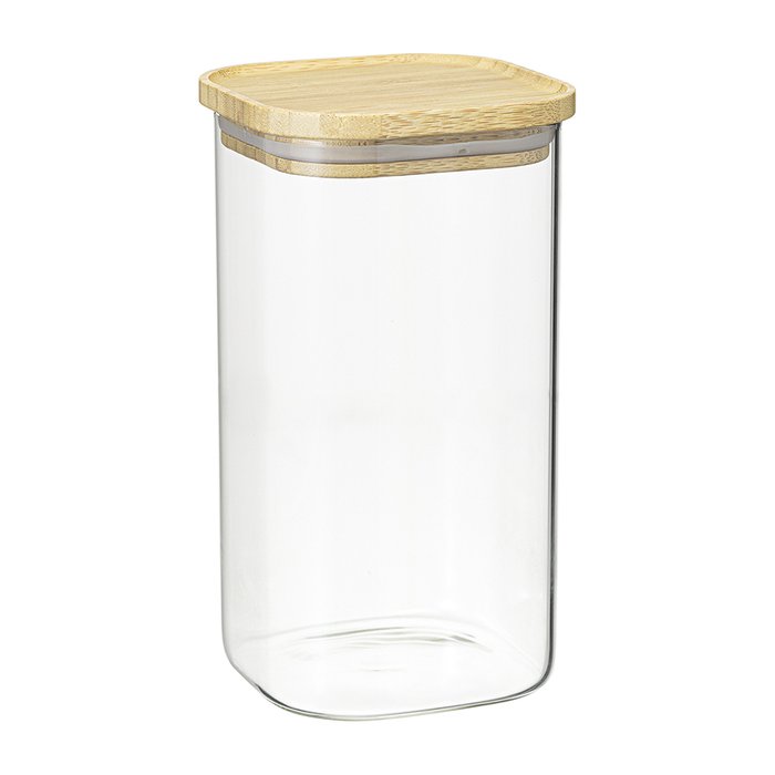 Банка для хранения Glass Bamboo 1,4 л