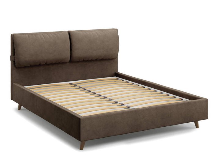 Кровать Trazimeno 140х200 коричневого цвета - купить Кровати для спальни по цене 36000.0