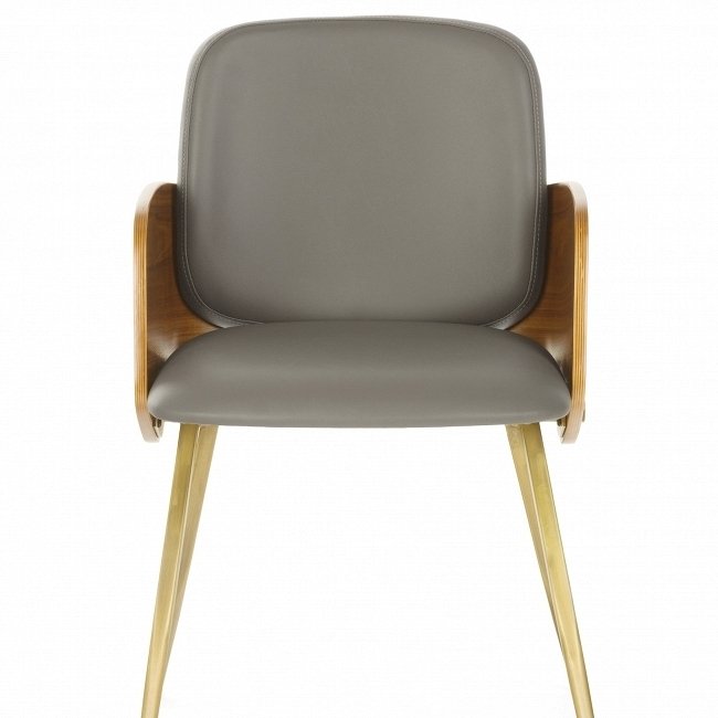 Стул Isla серого цвета - лучшие Обеденные стулья в INMYROOM