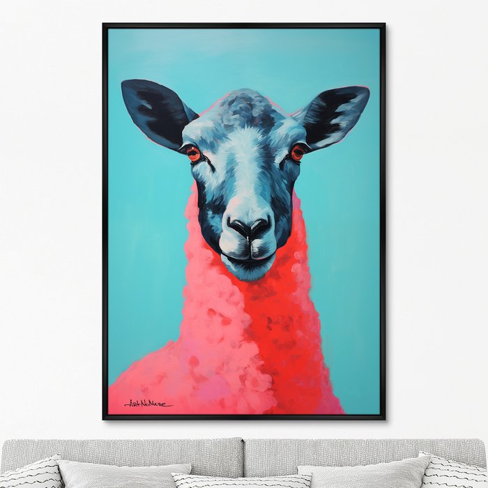 Репродукция картины The Sheep, No 1, 2024г. - купить Картины по цене 24999.0