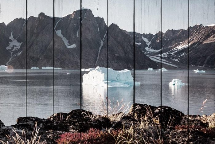 Картина на дереве Гренландия 100х150 - лучшие Картины в INMYROOM