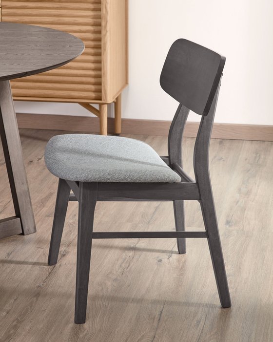 Стул Selia серого цвета - лучшие Обеденные стулья в INMYROOM