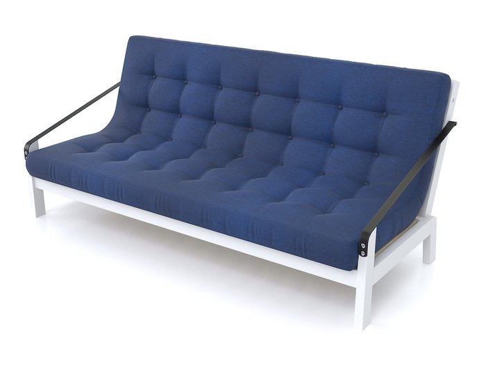 Диван-кровать Локи синего цвета - купить Прямые диваны по цене 35990.0