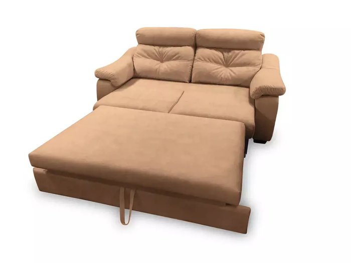 Диван-кровать Бостон коричневого цвета - купить Прямые диваны по цене 121330.0