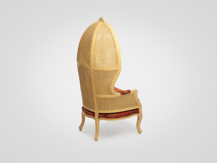 КРЕСЛО-купол «ПАРАБОЛА» со спинкой из ротанга  - купить Интерьерные кресла по цене 52730.0