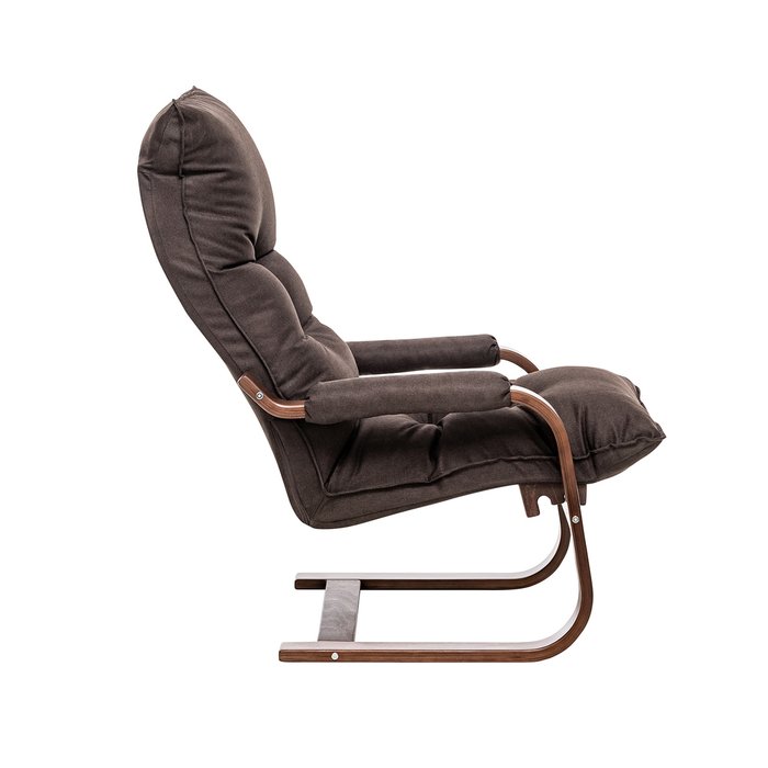Кресло-трансформер Оливер коричневого цвета - лучшие Интерьерные кресла в INMYROOM