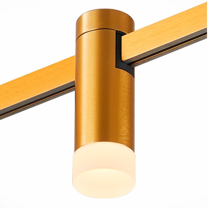 Магнитный трековый светильник FARM Золотистый LED 1*3W 3000K 93Lm Ra90 120 IP20 D29xH90 24V FARM Магнитный трековый светильник FARM Золотистый LED 1*3W 3000K 93Lm Ra90 120 IP20 D29xH90 24V FARM