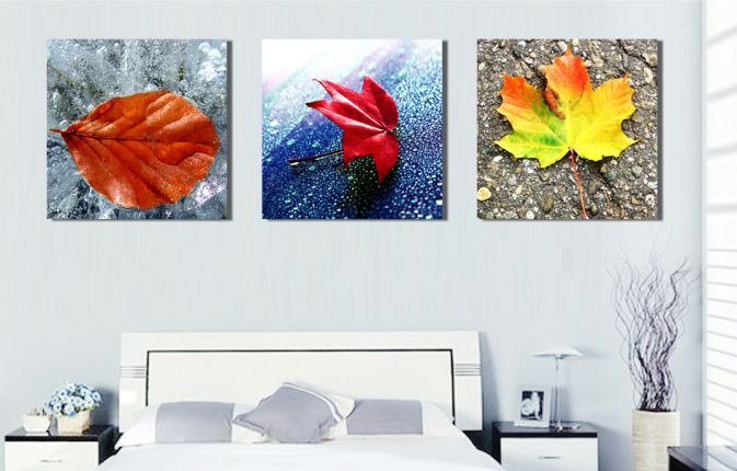Декоративная картина "Осенний листок" - купить Принты по цене 3890.0