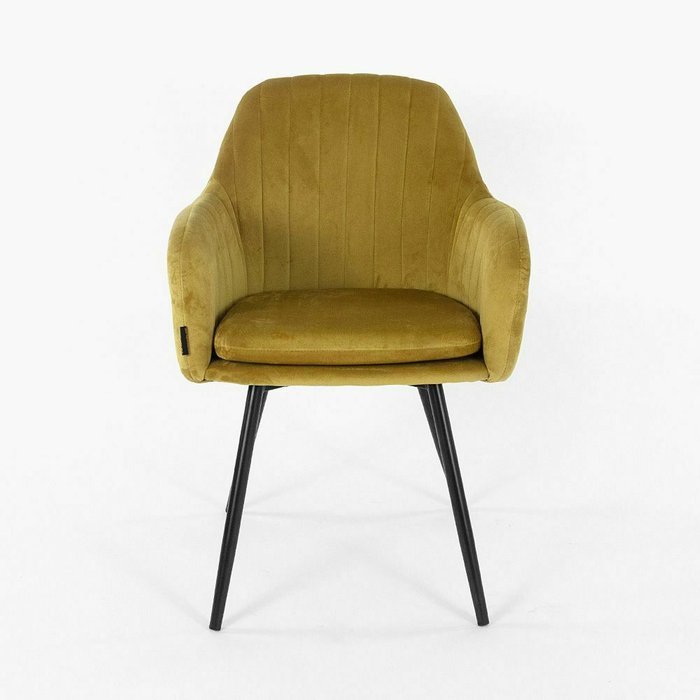 Стул Лозанна горчичного цвета - купить Обеденные стулья по цене 12990.0