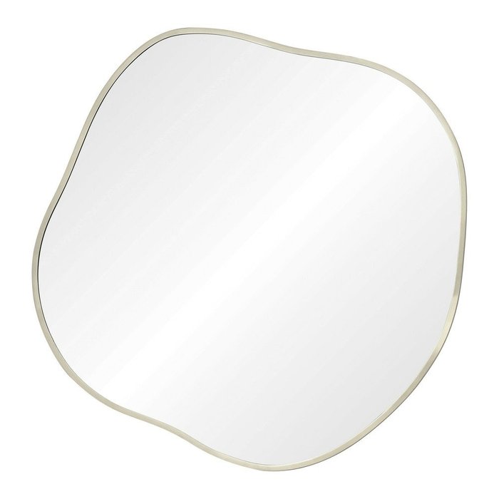 Набор из трех зеркал Organic Panno серебряного цвета - купить Настенные зеркала по цене 40500.0