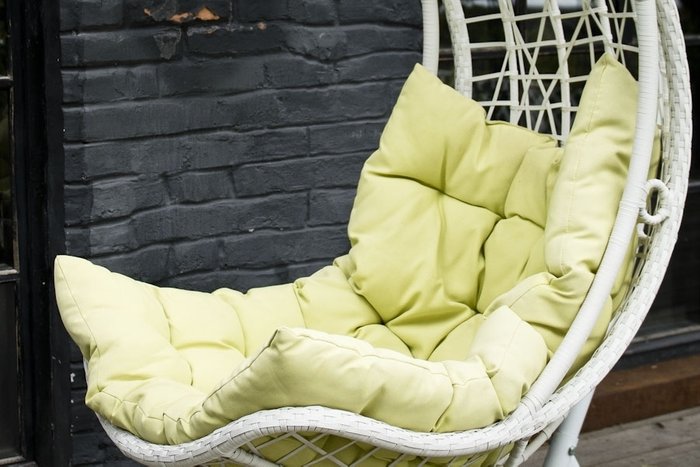 Подвесное кресло Виши белого цвета - купить Подвесные кресла по цене 60000.0