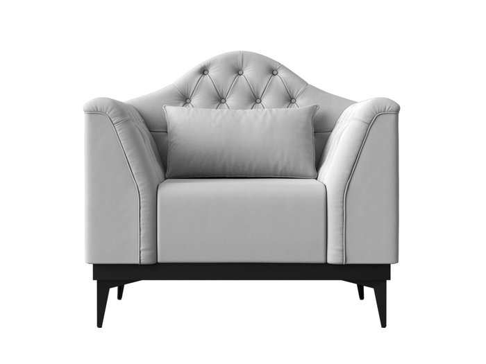 Кресло Флорида белого цвета (экокожа) - купить Интерьерные кресла по цене 31999.0
