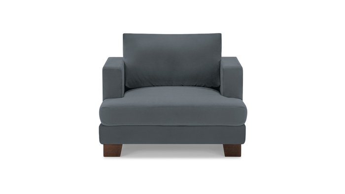 Кресло Марсель серого цвета - купить Интерьерные кресла по цене 28400.0