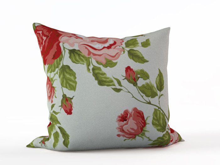 Дизайнерская подушка: Винтажные розы