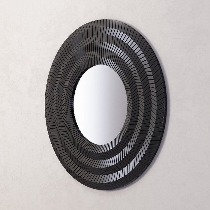 Зеркало Millennium Black в черной раме - купить Настенные зеркала по цене 46750.0
