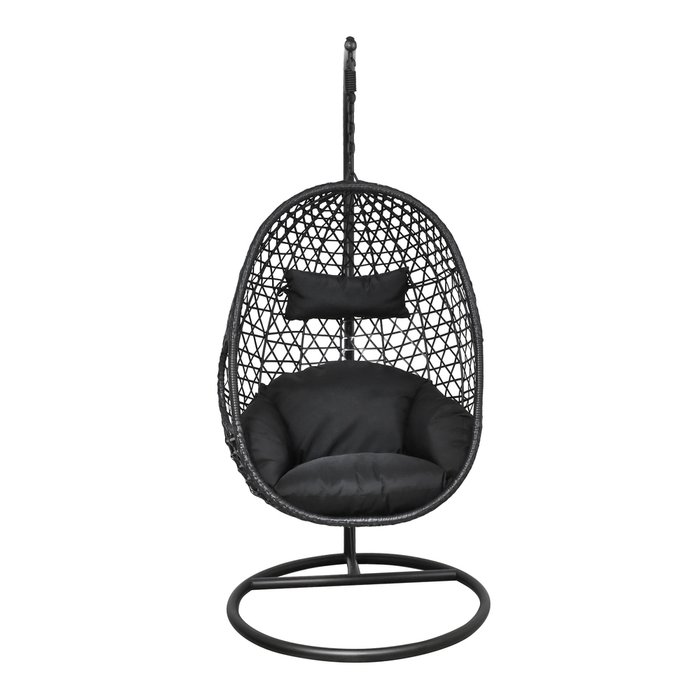 Кресло подвесное Paros черного цвета - купить Подвесные кресла по цене 30600.0