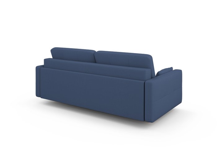Диван-кровать Берни темно-синего цвета - купить Прямые диваны по цене 84000.0