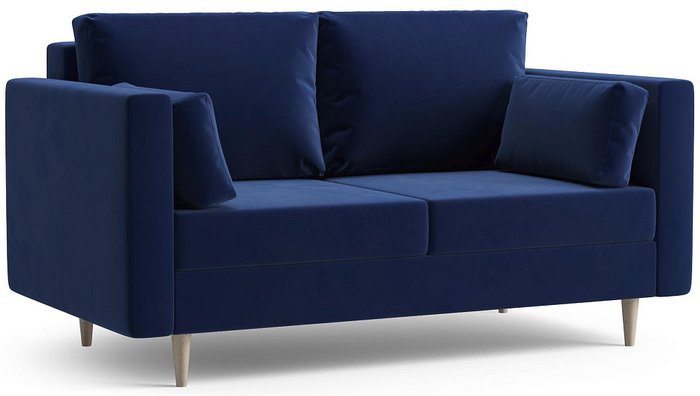Диван-кровать Брайн 160 темно-синего цвета Диван-кровать Брайн 160 темно-синего цвета