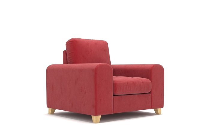 Кресло Vittorio MT красное - лучшие Интерьерные кресла в INMYROOM