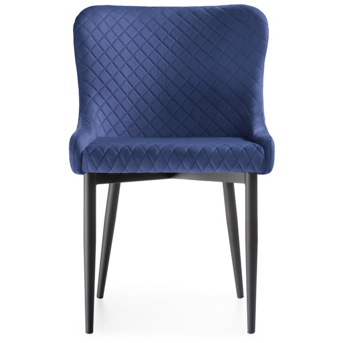 Стул Teo синего цвета  - купить Обеденные стулья по цене 5680.0