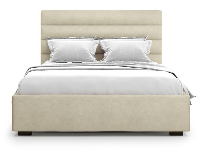 Кровать Karezza с подъемным механизмом 160х200 бежевого цвета - купить Кровати для спальни по цене 40000.0