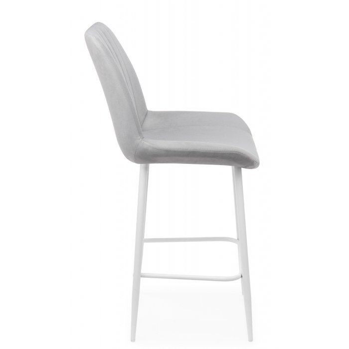 Барный стул Седа светло-серого цвета - лучшие Барные стулья в INMYROOM Барный стул Седа светло-серого цвета - лучшие Барные стулья в INMYROOM