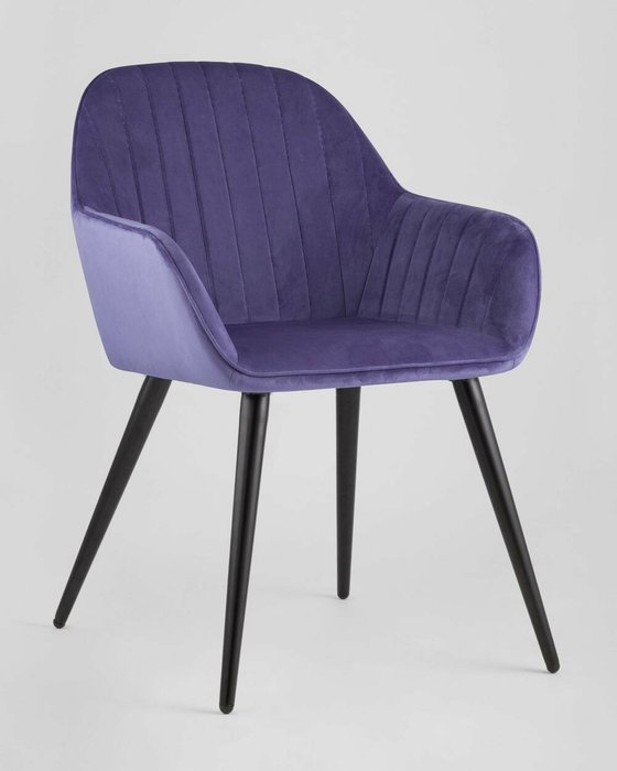 Стул Кристи синего цвета - купить Обеденные стулья по цене 9290.0