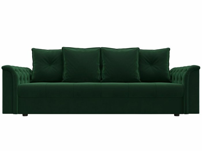 Диван-кровать Сиеста зеленого цвета - купить Прямые диваны по цене 41999.0