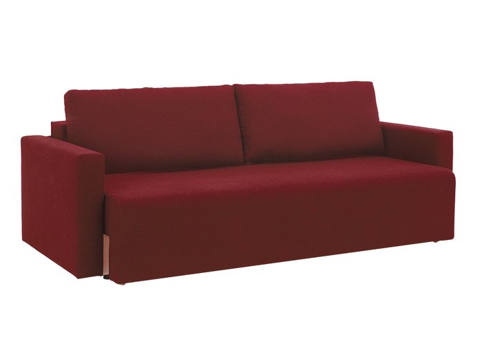 Диван-кровать Kansas красного цвета - лучшие Прямые диваны в INMYROOM