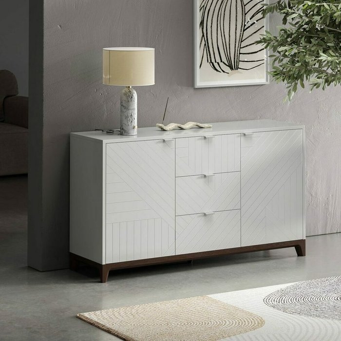 Комод Case CS048 белого цвета - лучшие Комоды в INMYROOM Комод Case CS048 белого цвета - лучшие Комоды в INMYROOM