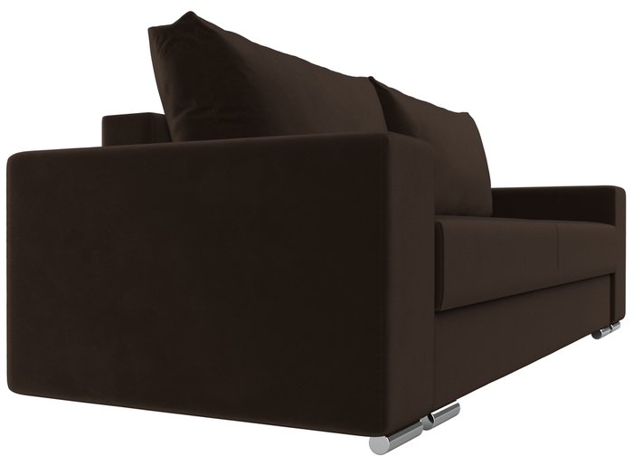 Прямой диван-кровать Дрезден коричневого цвета - лучшие Прямые диваны в INMYROOM