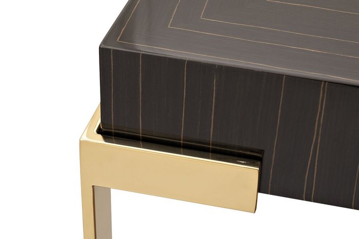 Кофейный столик Golden Prism на стальных ножках  - лучшие Кофейные столики в INMYROOM
